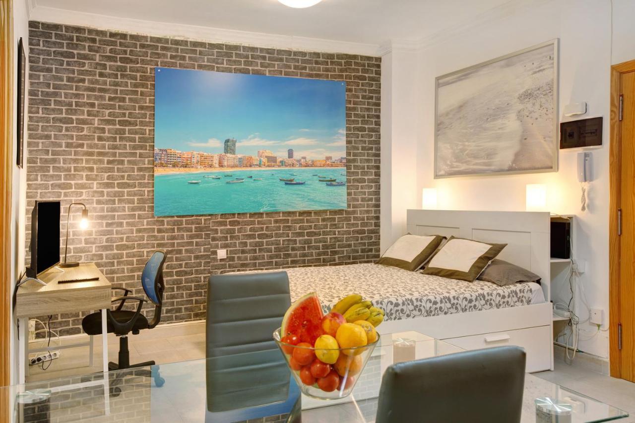 Beach Studio Apartment Canteras Las Palmas de Gran Canaria Exteriér fotografie