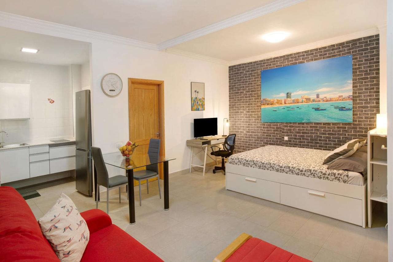 Beach Studio Apartment Canteras Las Palmas de Gran Canaria Exteriér fotografie